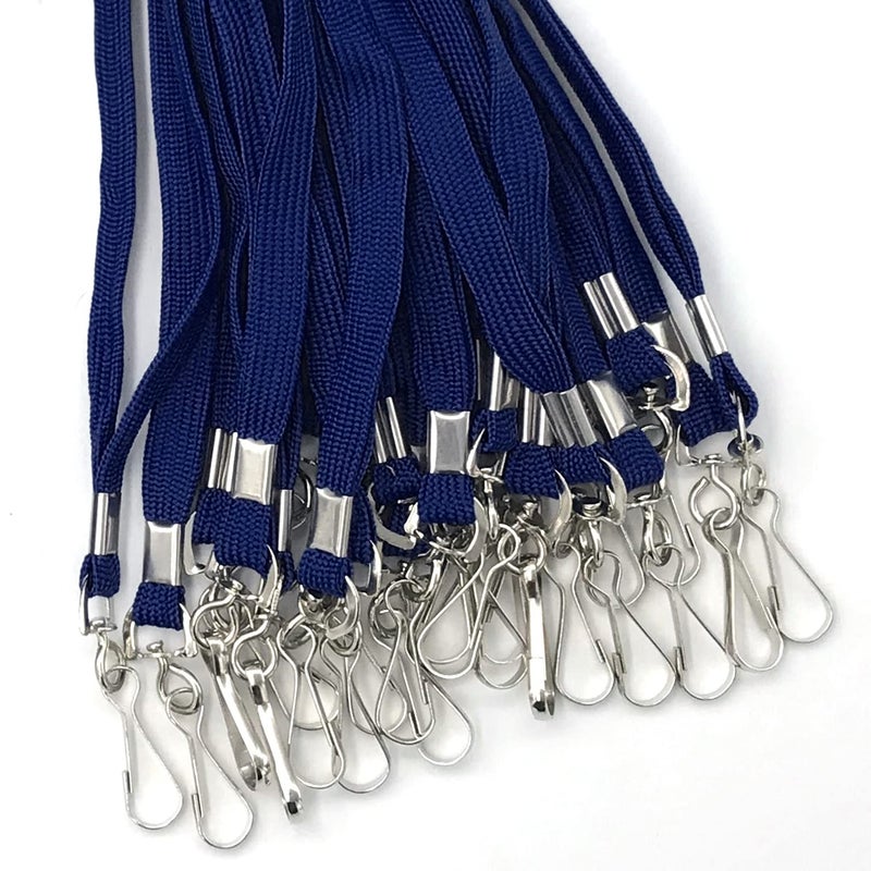 Beebel Navy-Blue Lanyards 50PCS Lanyard with Swivel Hook clips for ID Name Badge Holder (Navy-Blue) - Image 5